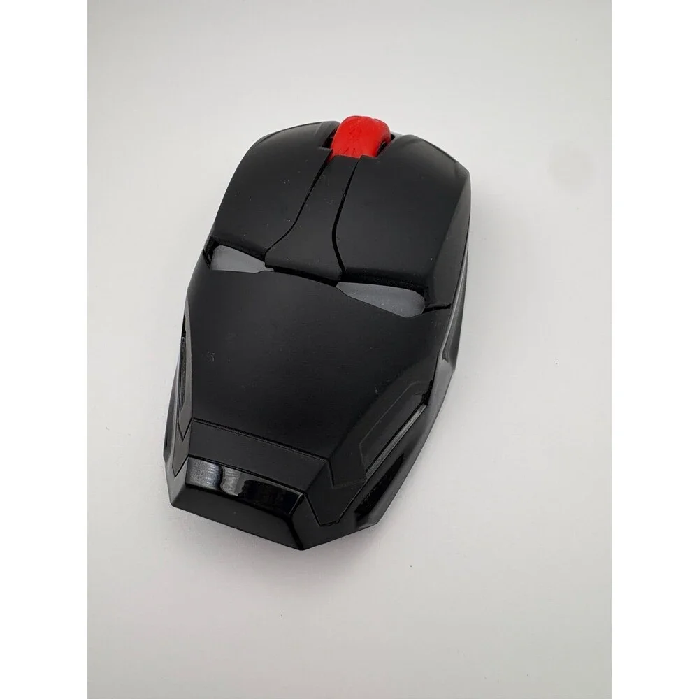 Iron Man M8 Wireless Optical Mouse LED Gaming Tech Accessory